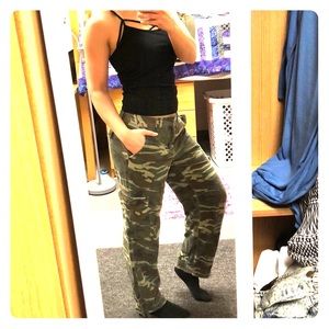 Khakis World Fashion Corduroy Camouflage Pants